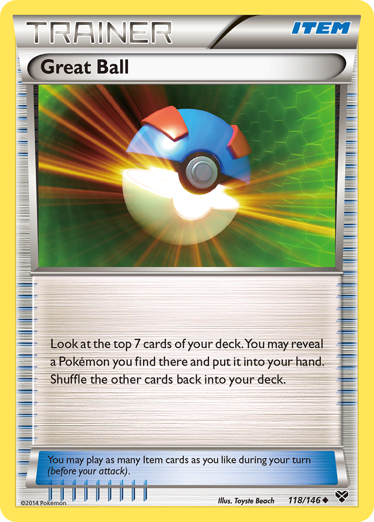 Great Ball (118/146) [XY: Base Set] | Clutch Gaming