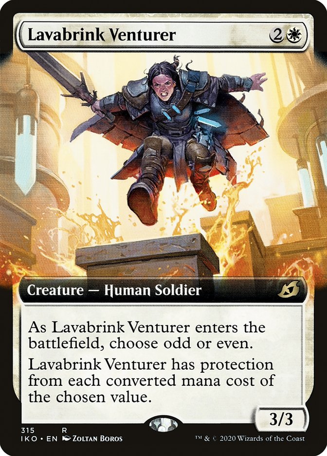 Lavabrink Venturer (Extended Art) [Ikoria: Lair of Behemoths] | Clutch Gaming