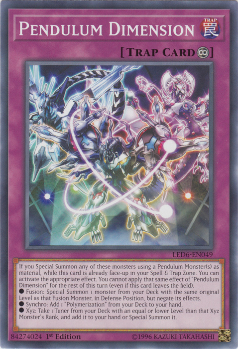 Pendulum Dimension [LED6-EN049] Common | Clutch Gaming