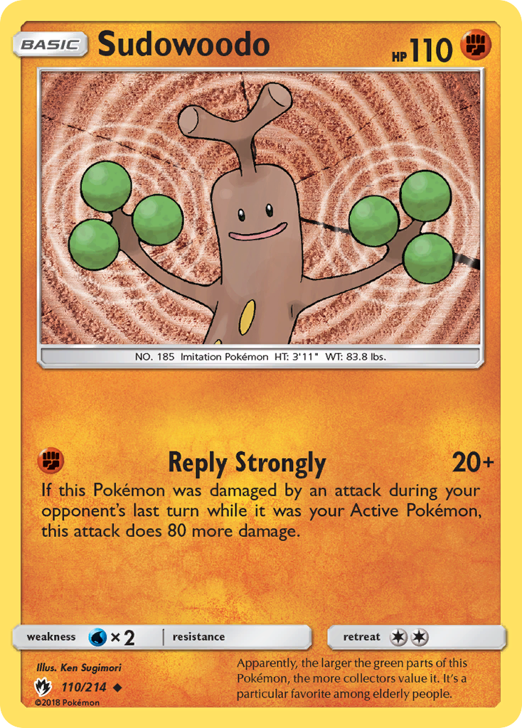 Sudowoodo (110/214) [Sun & Moon: Lost Thunder] | Clutch Gaming