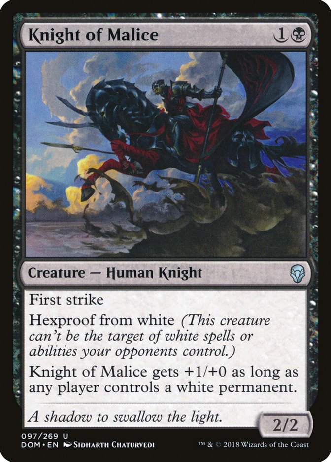 Knight of Malice [Dominaria] | Clutch Gaming