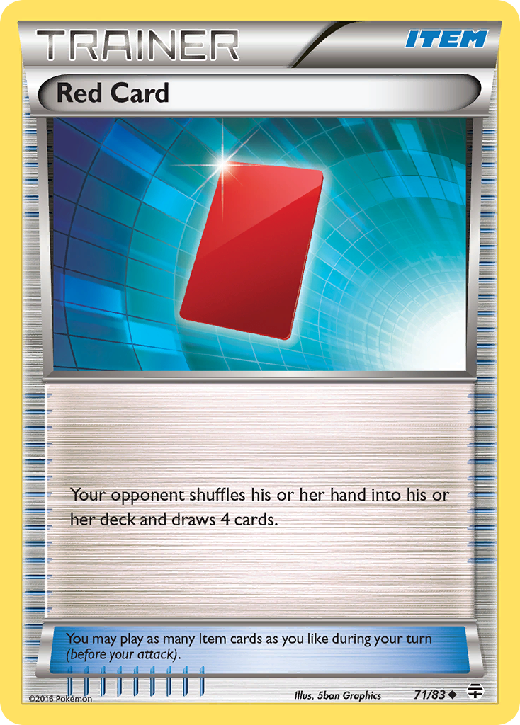 Red Card (71/83) [XY: Generations] | Clutch Gaming