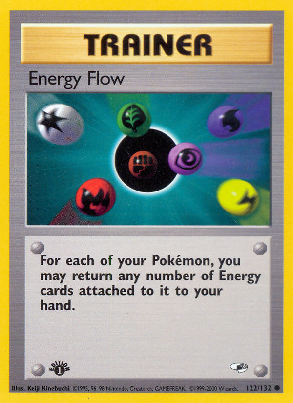 Energy Flow (122/132) [Gym Heroes 1st Edition] | Clutch Gaming