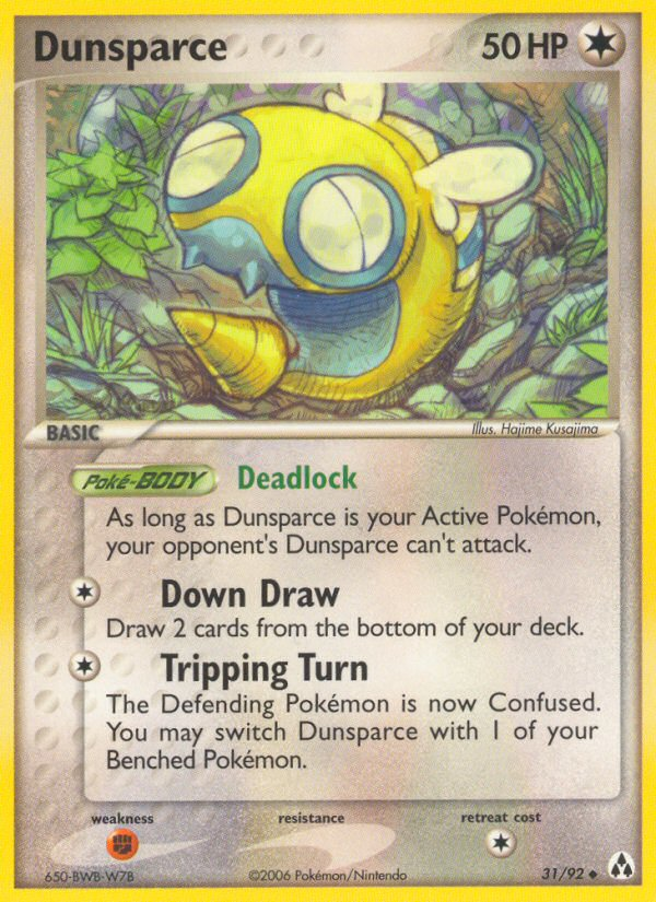 Dunsparce (31/92) [EX: Legend Maker] | Clutch Gaming