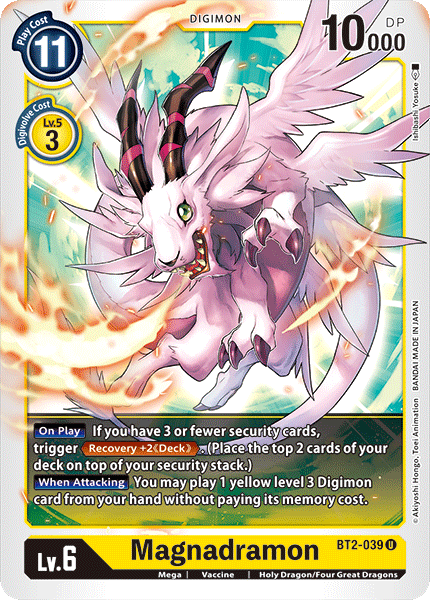 Magnadramon [BT2-039] [Release Special Booster Ver.1.0] | Clutch Gaming