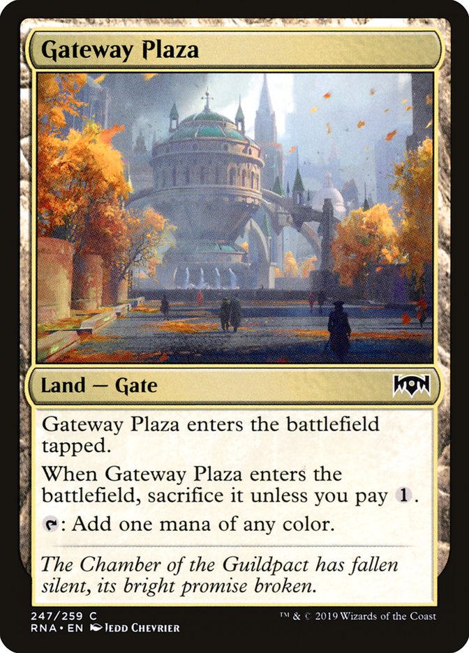 Gateway Plaza [Ravnica Allegiance] | Clutch Gaming