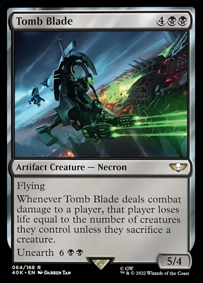 Tomb Blade (Surge Foil) [Warhammer 40,000] | Clutch Gaming