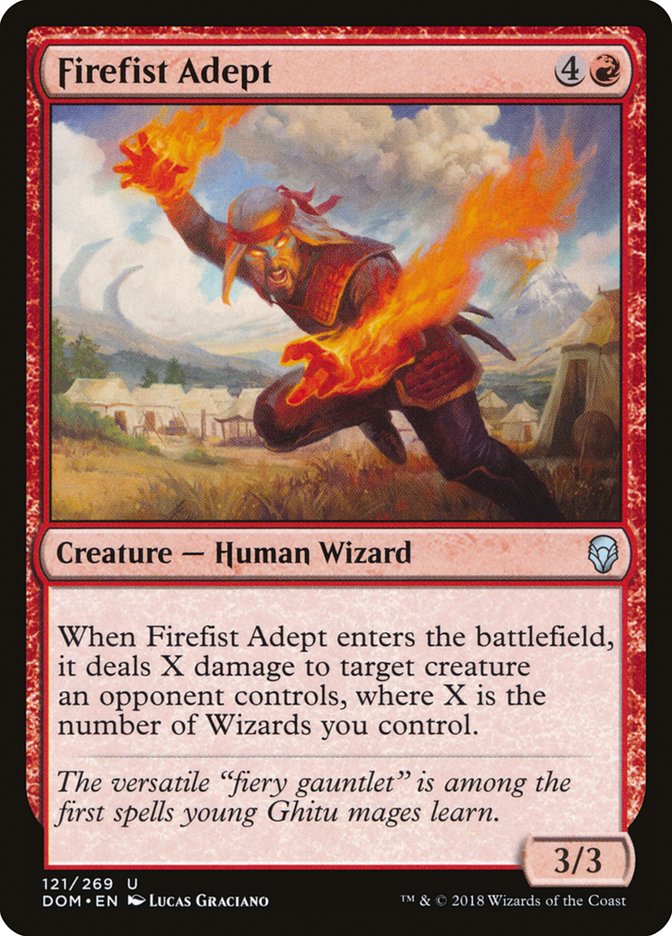 Firefist Adept [Dominaria] | Clutch Gaming