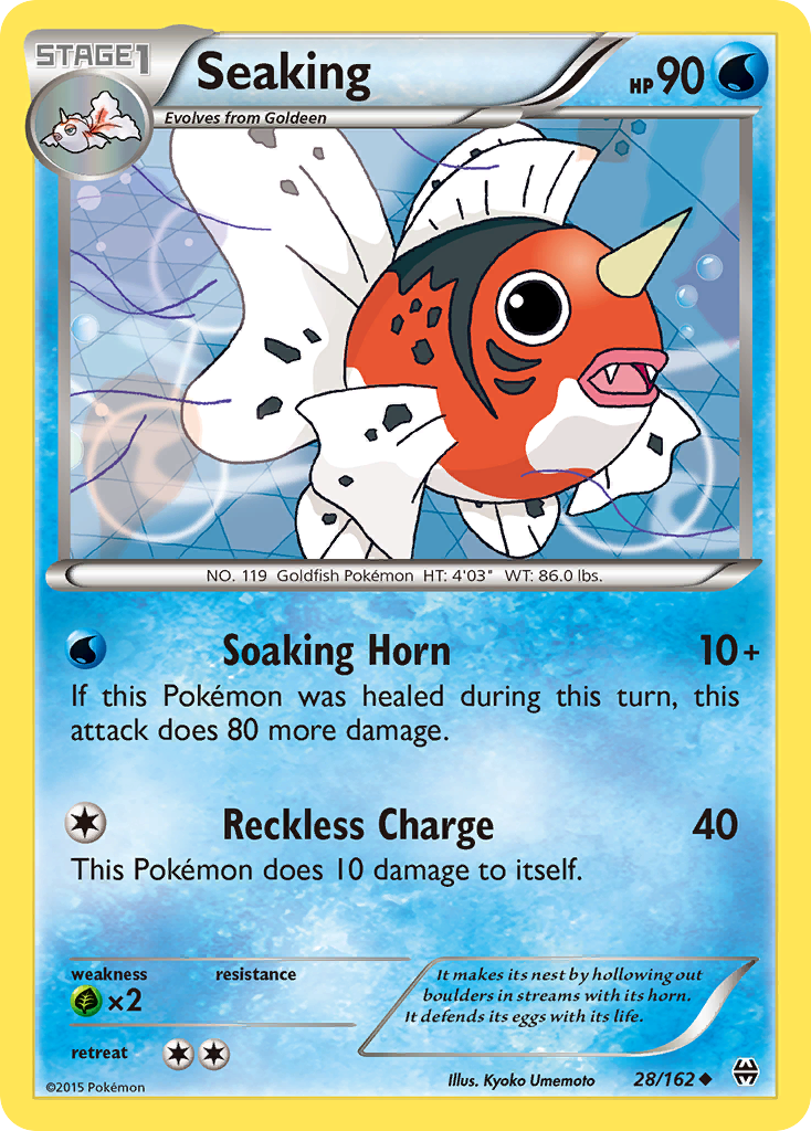 Seaking (28/162) [XY: BREAKthrough] | Clutch Gaming