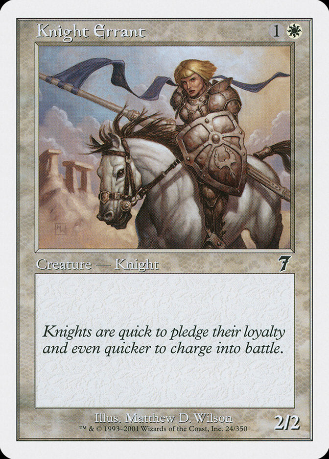 Knight Errant [Seventh Edition] | Clutch Gaming