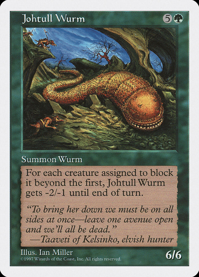 Johtull Wurm [Fifth Edition] | Clutch Gaming