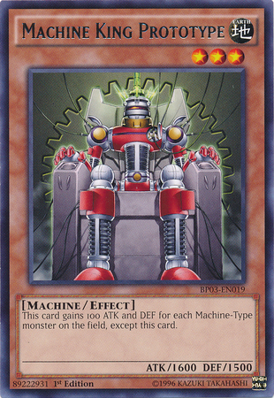 Machine King Prototype [BP03-EN019] Rare | Clutch Gaming