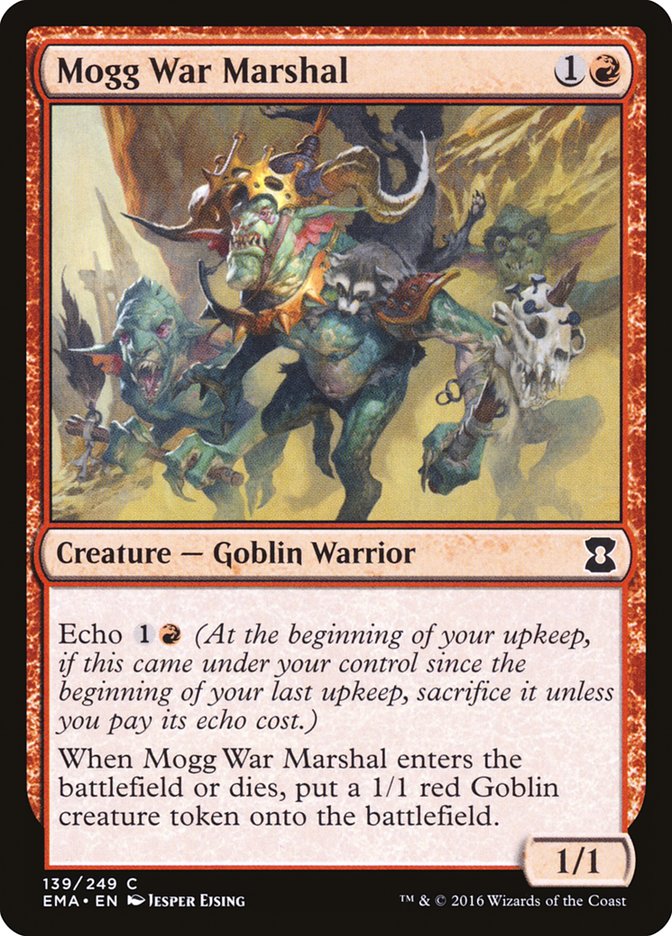 Mogg War Marshal [Eternal Masters] | Clutch Gaming