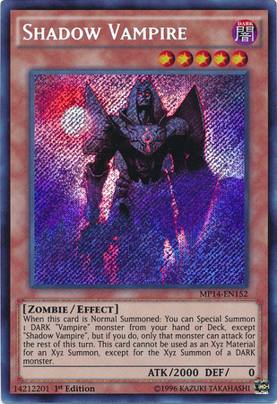 Shadow Vampire [MP14-EN152] Secret Rare | Clutch Gaming