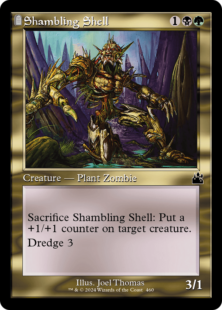 Shambling Shell (Retro Frame) [Ravnica Remastered] | Clutch Gaming