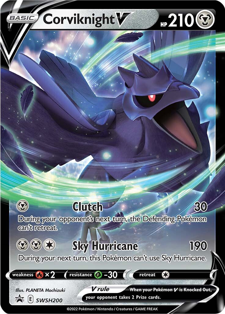 Corviknight V (SWSH200) [Sword & Shield: Black Star Promos] | Clutch Gaming