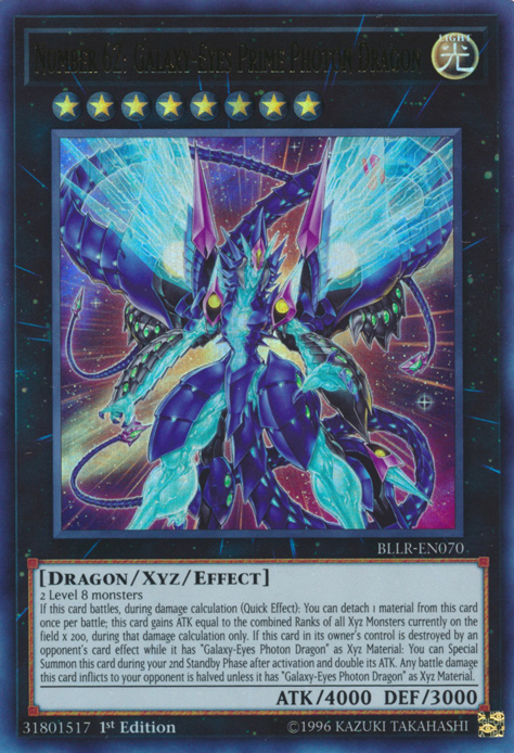 Number 62: Galaxy-Eyes Prime Photon Dragon [BLLR-EN070] Ultra Rare | Clutch Gaming