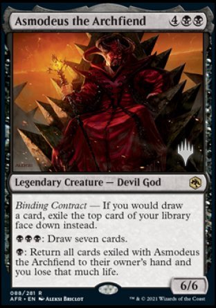 Asmodeus the Archfiend (Promo Pack) [Dungeons & Dragons: Adventures in the Forgotten Realms Promos] | Clutch Gaming