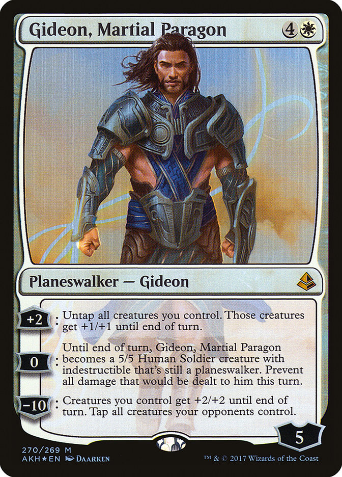 Gideon, Martial Paragon [Amonkhet] | Clutch Gaming