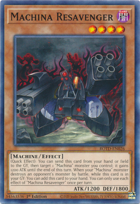 Machina Resavenger [ROTD-EN026] Common | Clutch Gaming