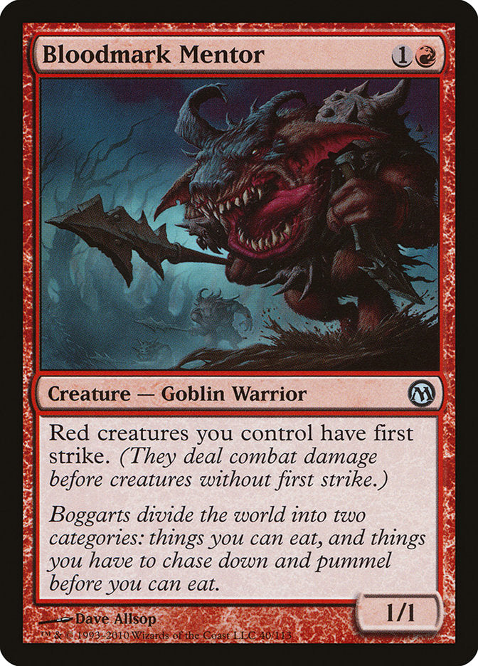 Bloodmark Mentor [Duels of the Planeswalkers] | Clutch Gaming