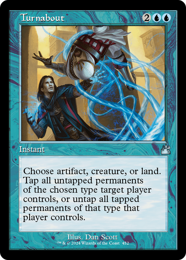 Turnabout (Retro Frame) [Ravnica Remastered] | Clutch Gaming