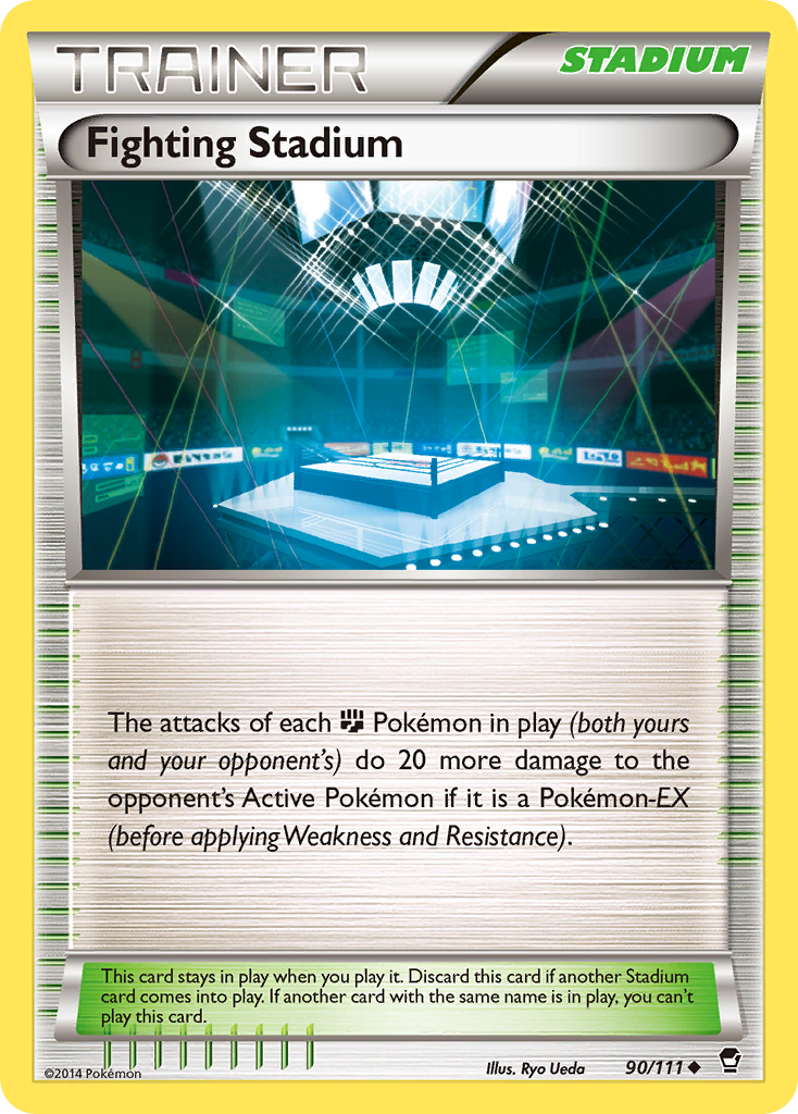 Fighting Stadium (90/111) [XY: Furious Fists] | Clutch Gaming