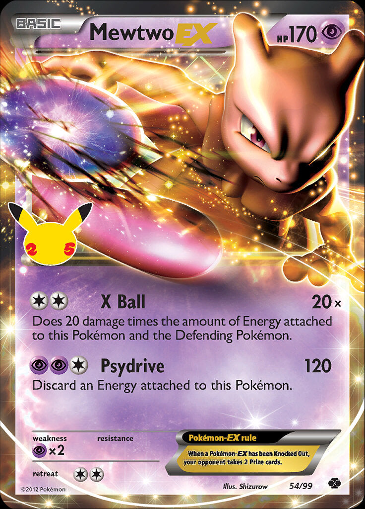 Mewtwo EX (54/99) [Celebrations: 25th Anniversary - Classic Collection] | Clutch Gaming