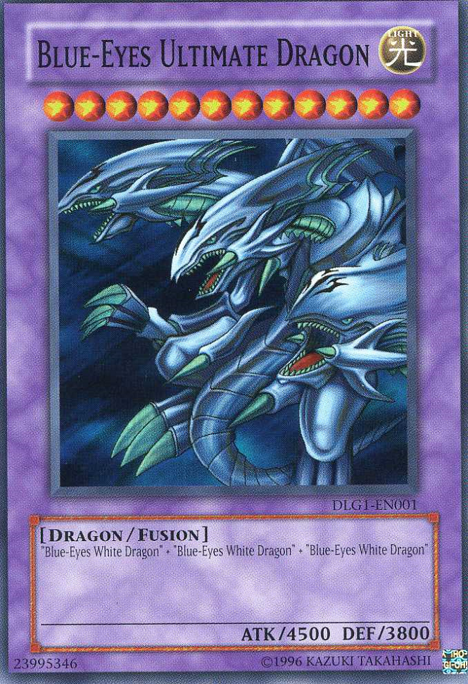 Blue-Eyes Ultimate Dragon [DLG1-EN001] Super Rare | Clutch Gaming