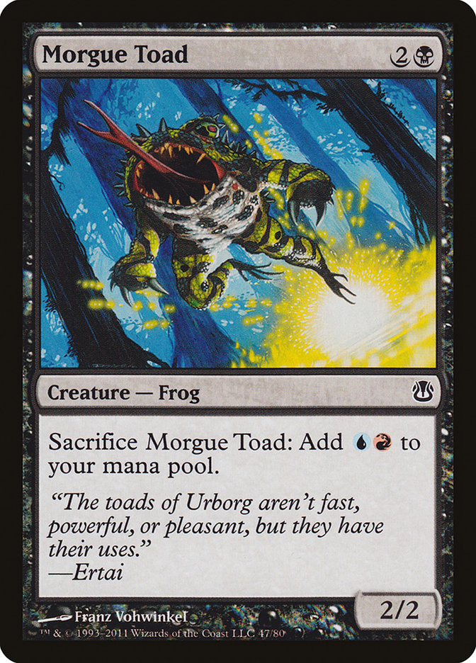 Morgue Toad [Duel Decks: Ajani vs. Nicol Bolas] | Clutch Gaming