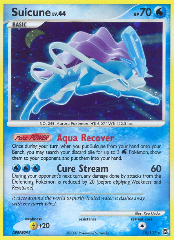 Suicune (19/132) [Diamond & Pearl: Secret Wonders] | Clutch Gaming