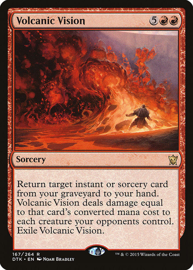 Volcanic Vision [Dragons of Tarkir] | Clutch Gaming