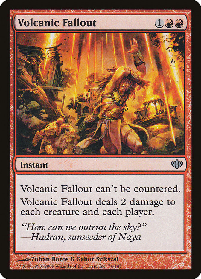 Volcanic Fallout [Conflux] | Clutch Gaming