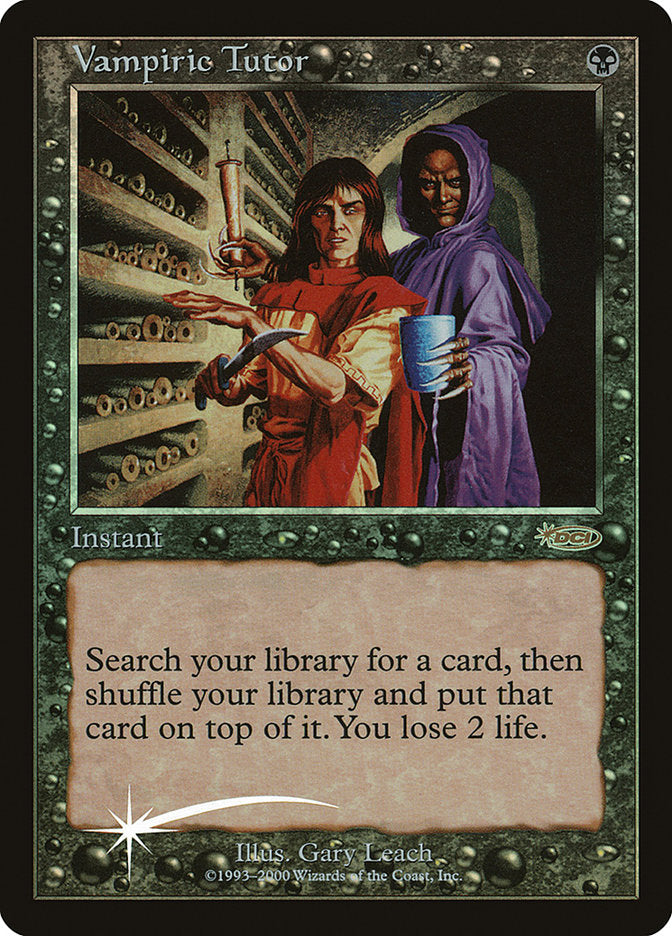 Vampiric Tutor [Judge Gift Cards 2000] | Clutch Gaming