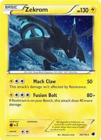 Zekrom (39/116) (Cosmos Holo) [Black & White: Plasma Freeze] | Clutch Gaming