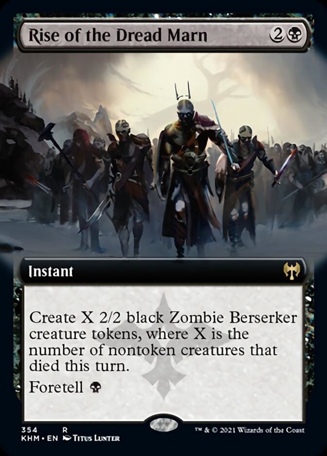Rise of the Dread Marn (Extended Art) [Kaldheim] | Clutch Gaming