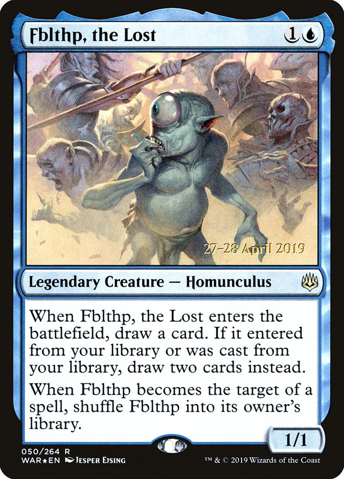 Fblthp, the Lost [War of the Spark Prerelease Promos] | Clutch Gaming