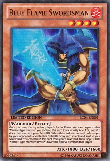 Blue Flame Swordsman [LC04-EN001] Ultra Rare | Clutch Gaming