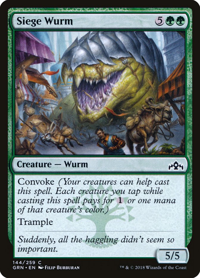 Siege Wurm [Guilds of Ravnica] | Clutch Gaming