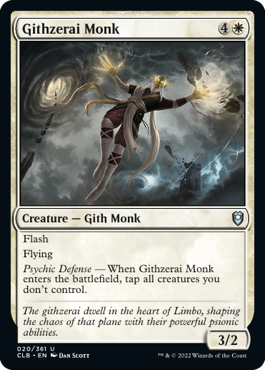 Githzerai Monk [Commander Legends: Battle for Baldur's Gate] | Clutch Gaming