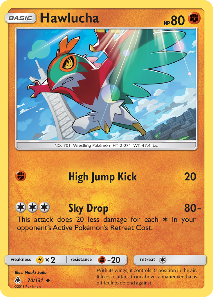 Hawlucha (70/131) [Sun & Moon: Forbidden Light] | Clutch Gaming