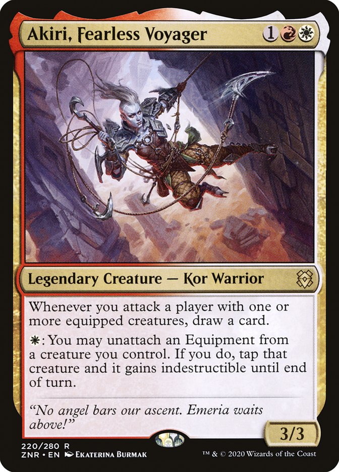 Akiri, Fearless Voyager [Zendikar Rising] | Clutch Gaming