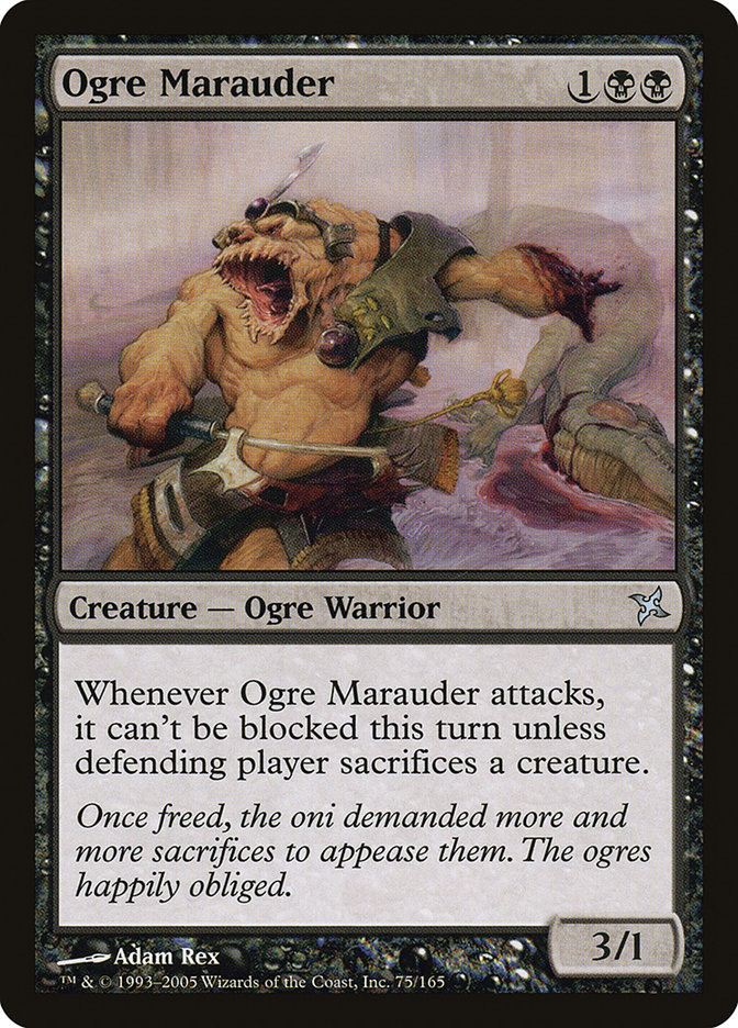 Ogre Marauder [Betrayers of Kamigawa] | Clutch Gaming