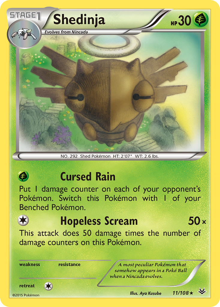 Shedinja (11/108) [XY: Roaring Skies] | Clutch Gaming