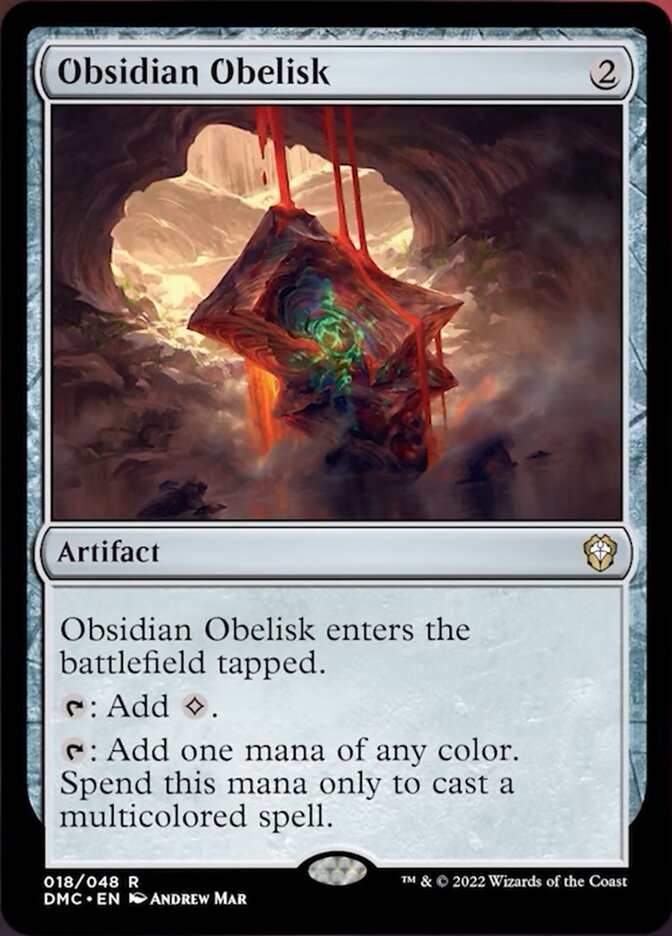 Obsidian Obelisk [Dominaria United Commander] | Clutch Gaming