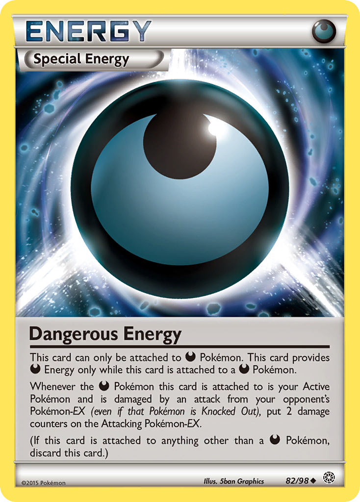 Dangerous Energy (82/98) [XY: Ancient Origins] | Clutch Gaming