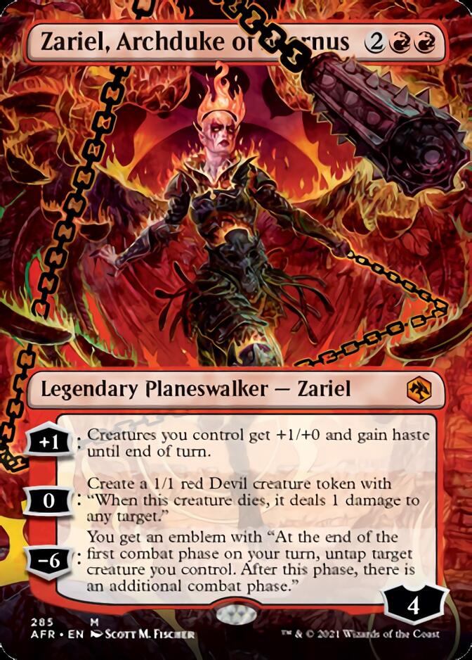 Zariel, Archduke of Avernus (Borderless) [Dungeons & Dragons: Adventures in the Forgotten Realms] | Clutch Gaming