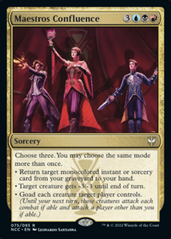 Maestros Confluence [Streets of New Capenna Commander] | Clutch Gaming