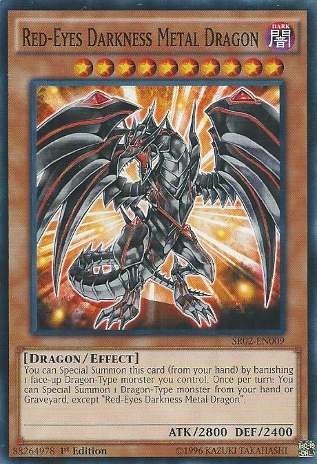 Red-Eyes Darkness Metal Dragon [SR02-EN009] Common | Clutch Gaming