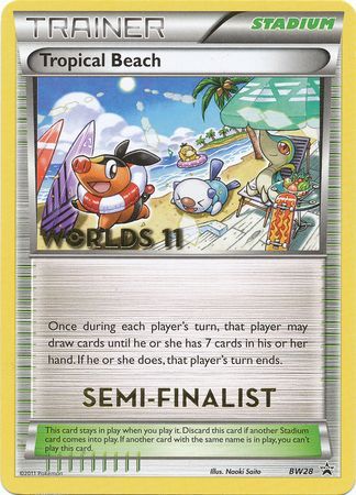 Tropical Beach (BW28) (Semi Finalist) [Black & White: Black Star Promos] | Clutch Gaming